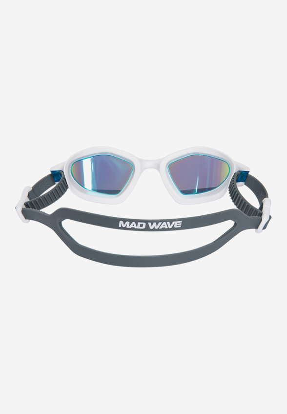 Очки для плавания Mad Wave Viper Rainbow, Белый
