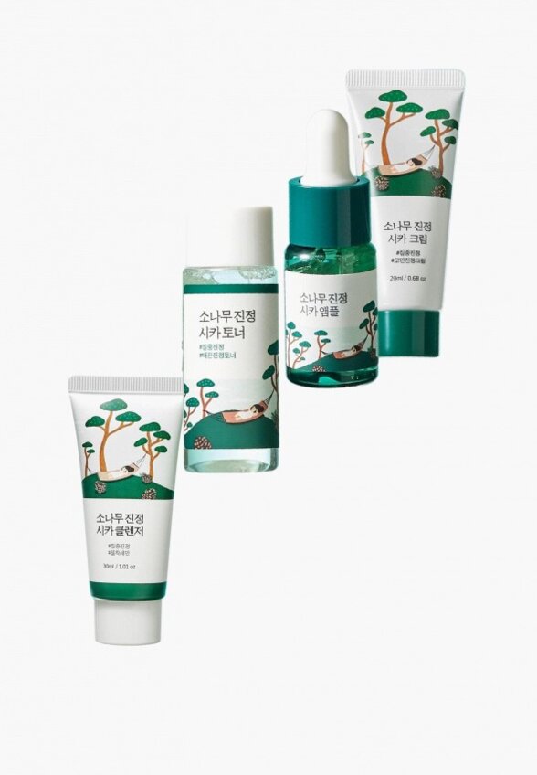 Набор для ухода за лицом Round Lab