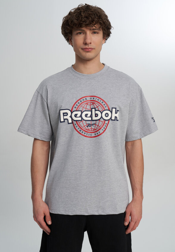Футболка мужская Reebok, Серый
