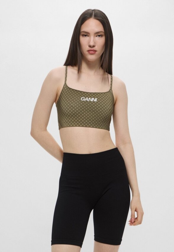 Топ спортивный Ganni