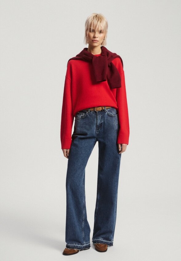 Джемпер и шарф Nume