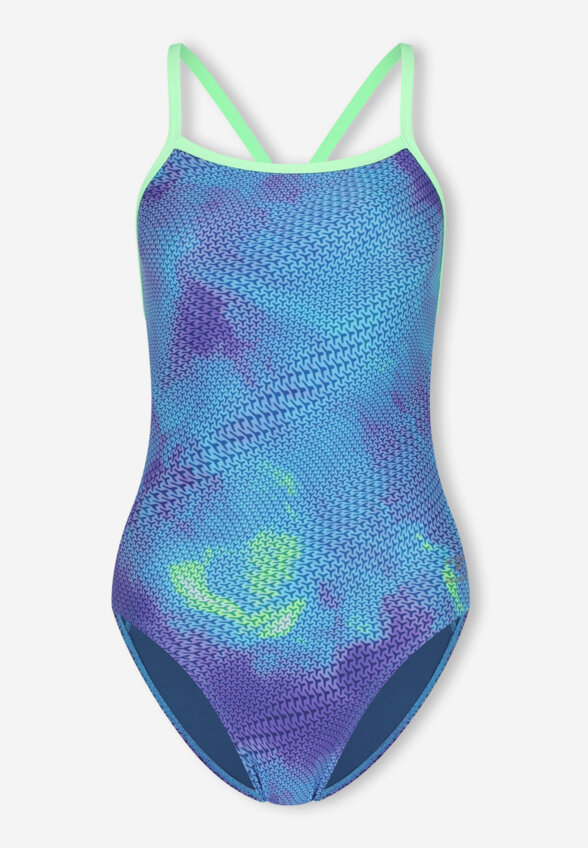 Купальник слитный женский Speedo, Голубой