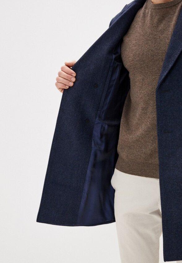 Пальто двубортное Bazioni