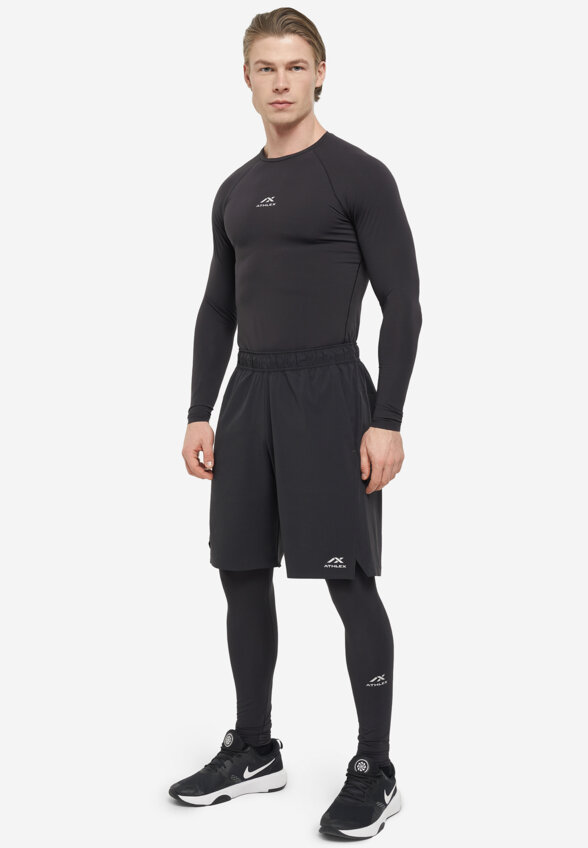 Шорты мужские Athlex Combat 9, Черный
