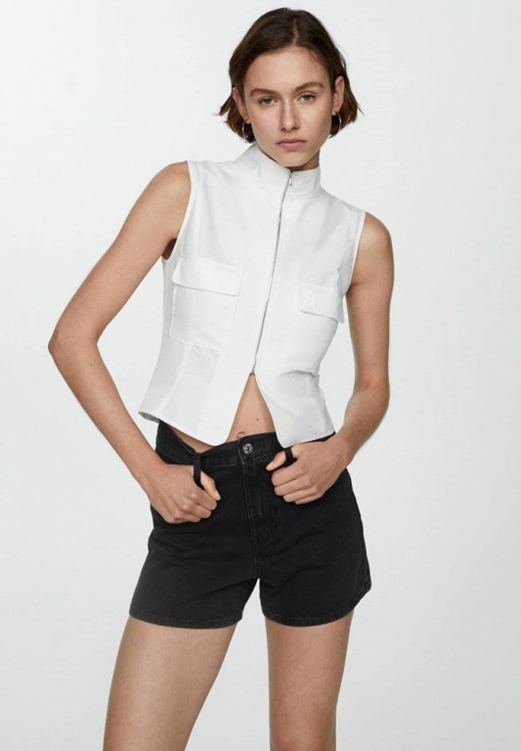 Шорты джинсовые Mango