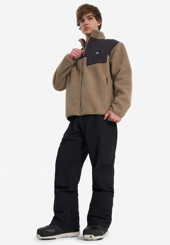 Джемпер флисовый мужской Quiksilver Shallow Water, Коричневый