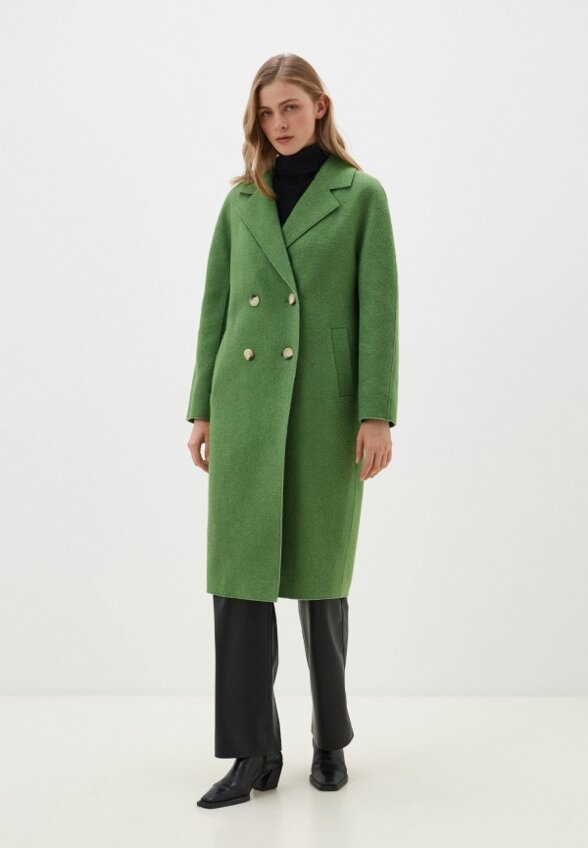 Пальто двубортное Pompa