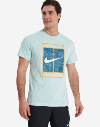 Футболка мужская Nike Court, Зеленый женщинам