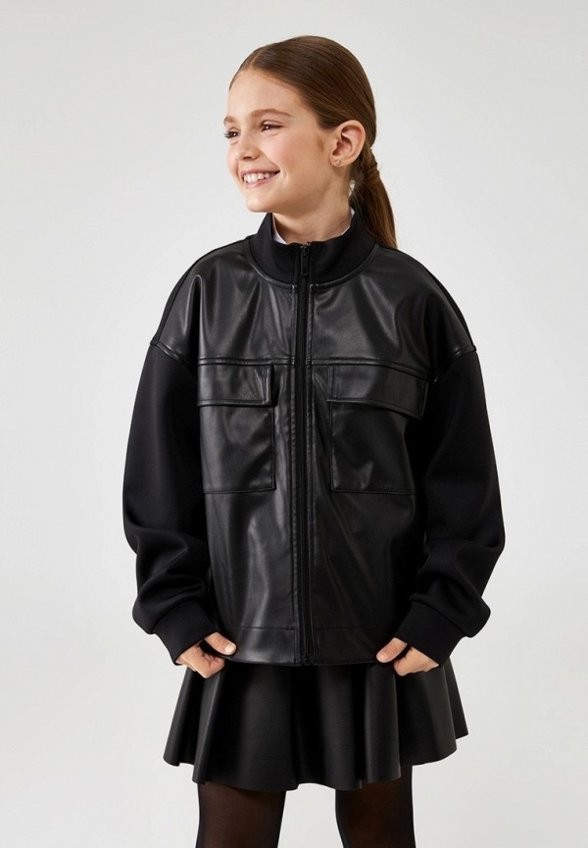 Куртка кожаная Acoola