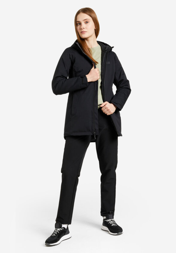 Куртка утепленная женская Jack Wolfskin Stirnberg, Черный