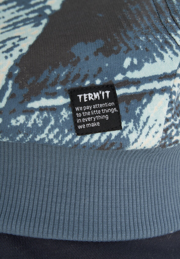 Свитшот мужской оверсайз Termit, Синий