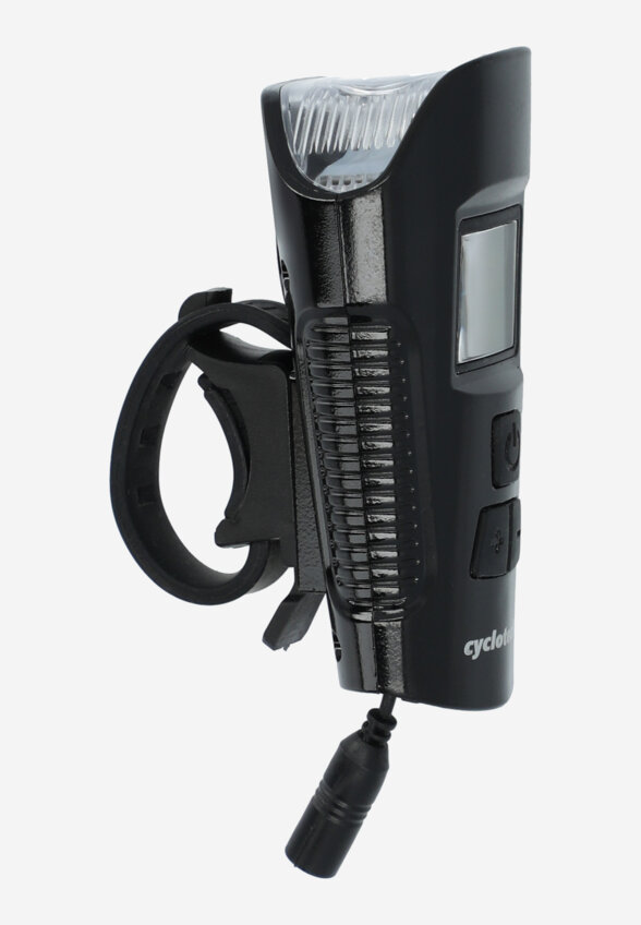 Фонарь велосипедный передний Cyclotech, Черный
