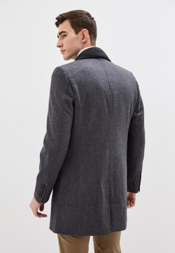 Пальто однобортное Bazioni