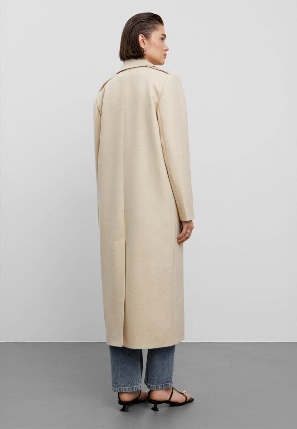 Пальто двубортное I Am Studio