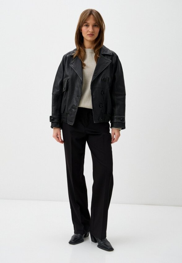 Куртка кожаная Снежная Королева