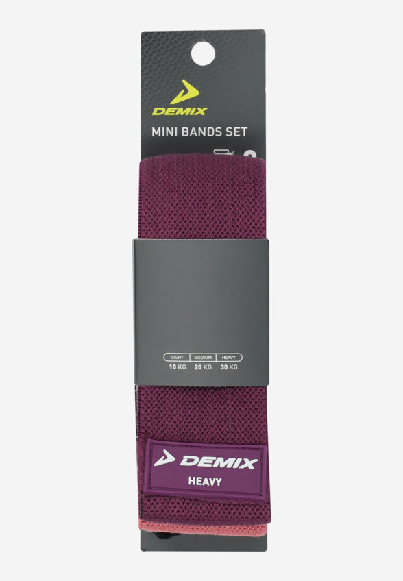 Набор силовых тканевых лент Demix, 3 шт, Мультицвет