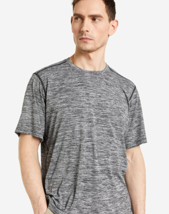 Футболка мужская Columbia Deschutes Runner Short Sleeve Shirt, Черный женщинам