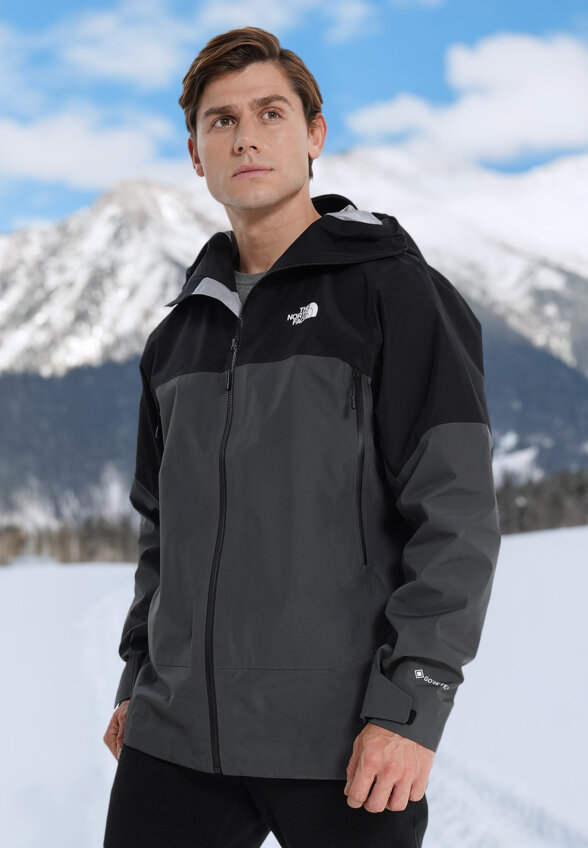 Куртка мембранная мужская The North Face Jazzi 3 L Gtx, Серый