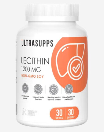 Лецитин Ultrasupps, 30 шт, Белый женщинам