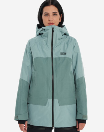 Куртка горнолыжная женская Mountain Hardwear Cloud Bank, Голубой женщинам