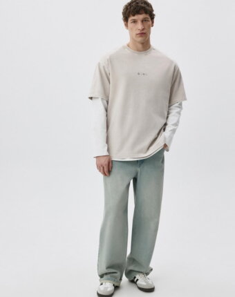 Футболка OVERSIZE FIT с принтом мужчинам