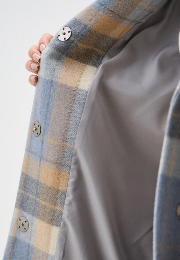 Пальто двубортное Снежная Королева