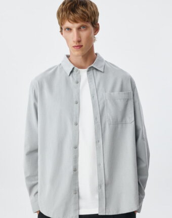 Вельветовая рубашка REGULAR FIT мужчинам