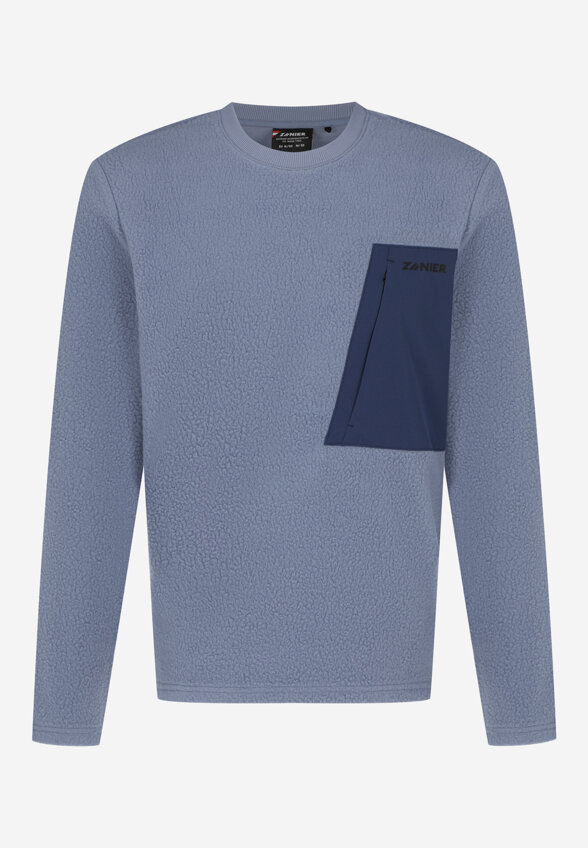 Джемпер флисовый мужской Zanier, Синий