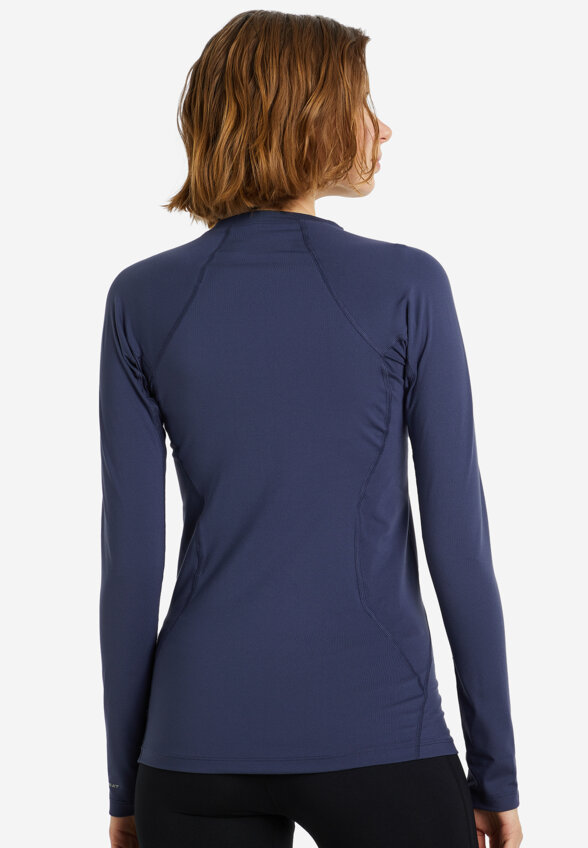 Термобелье верх женское Columbia Midweight Stretch Long Sleeve Top, Синий