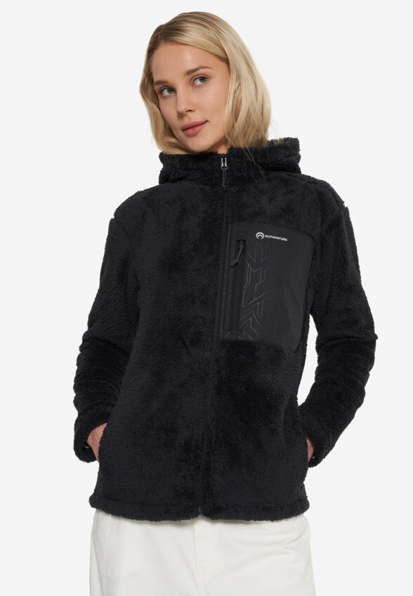 Джемпер флисовый женский Outventure, Черный