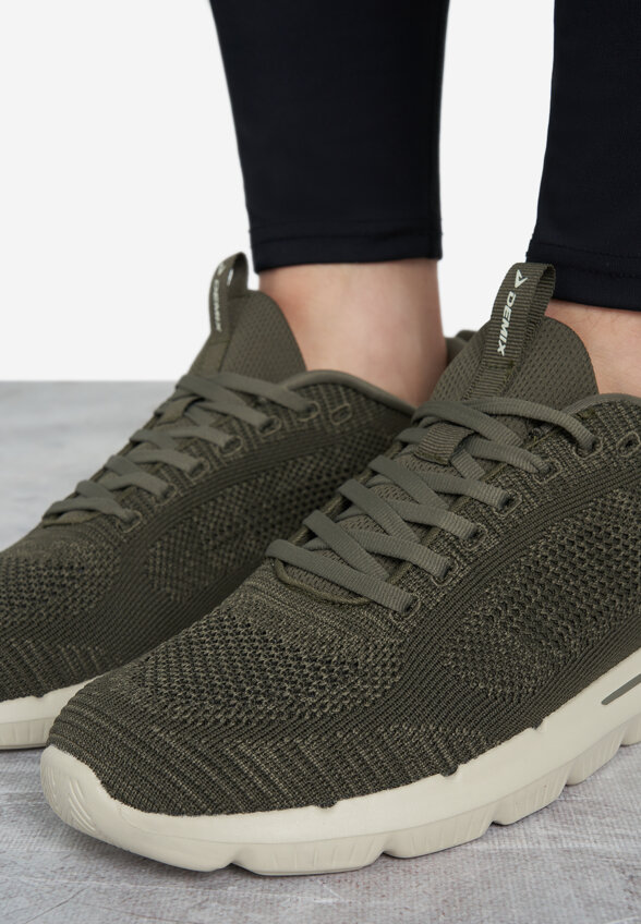 Кроссовки мужские Demix Burn Knit, Зеленый