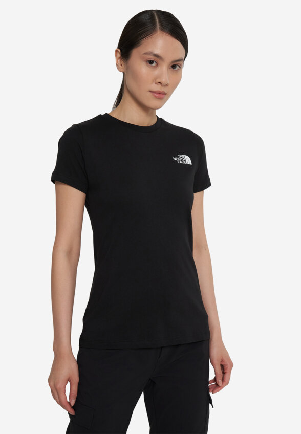 Футболка женская The North Face Box Nse Slim, Черный