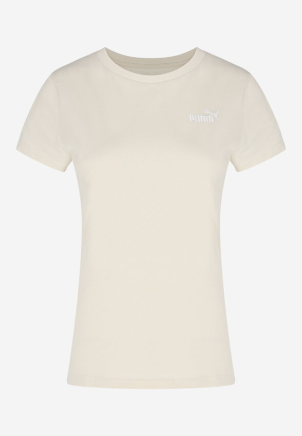 Футболка женская PUMA Ess Small No. 1 Logo, Бежевый