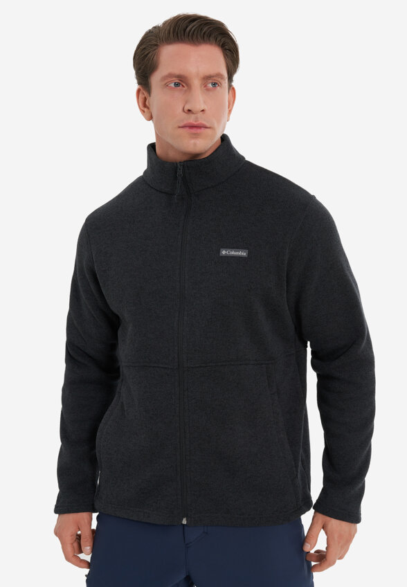 Джемпер флисовый мужской Columbia Alto Pass Full Zip Fleece, Черный