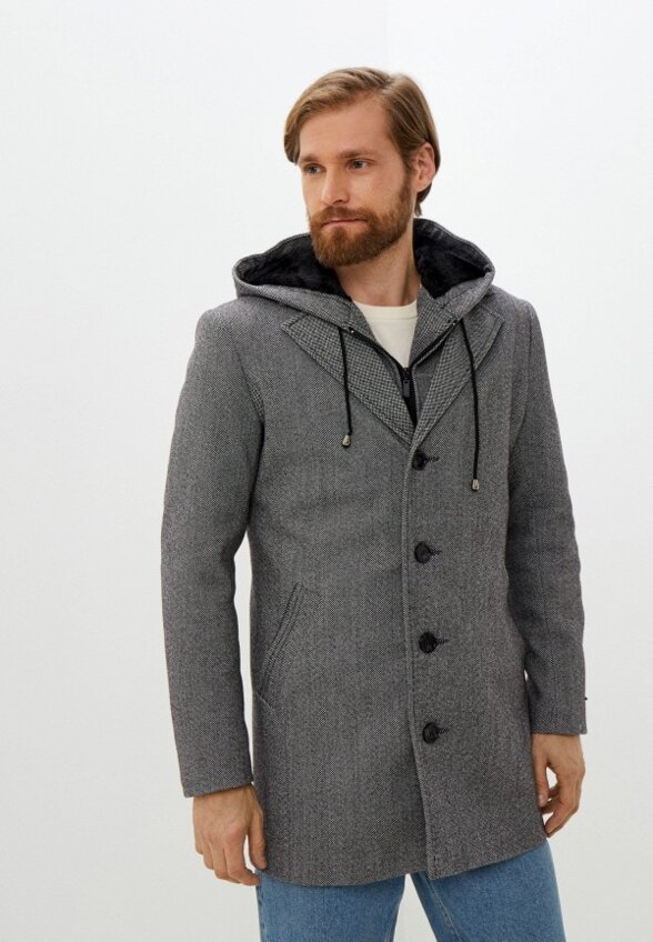 Пальто однобортное Misteks design