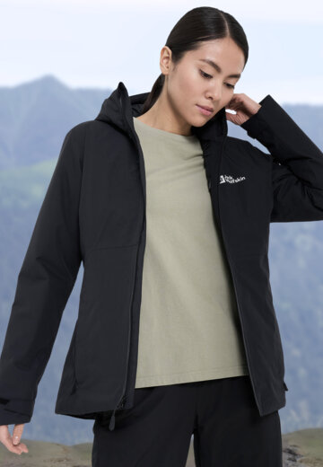 Куртка утепленная женская Jack Wolfskin Wisper, Черный