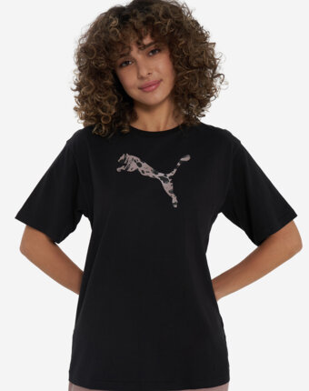Футболка женская PUMA, Черный женщинам