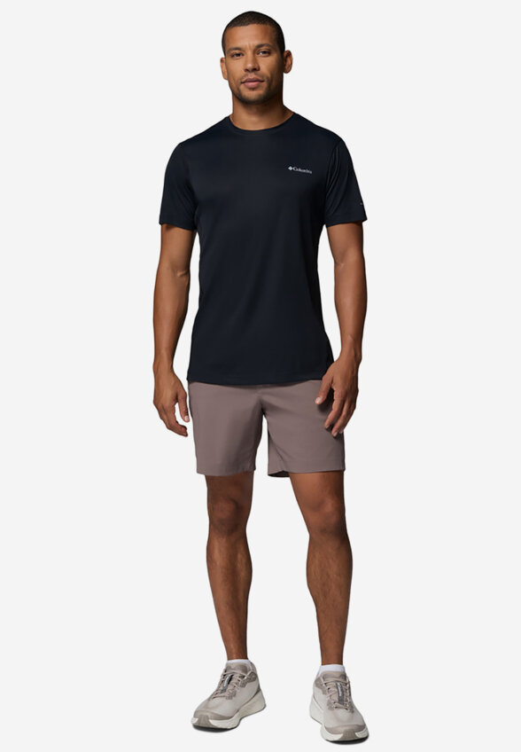 Футболка мужская Columbia Zero Rules Light SS Crew, Черный
