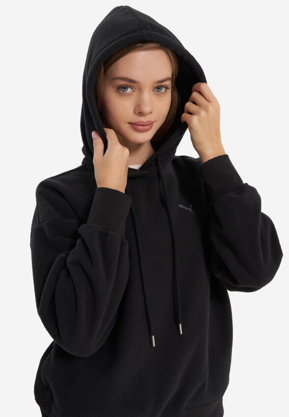 Худи женское PUMA, Черный