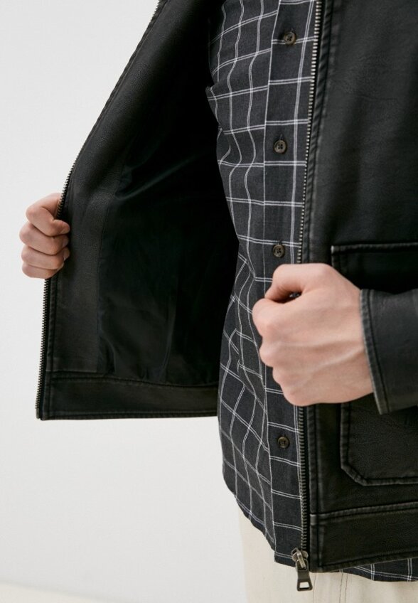 Куртка кожаная Colin's