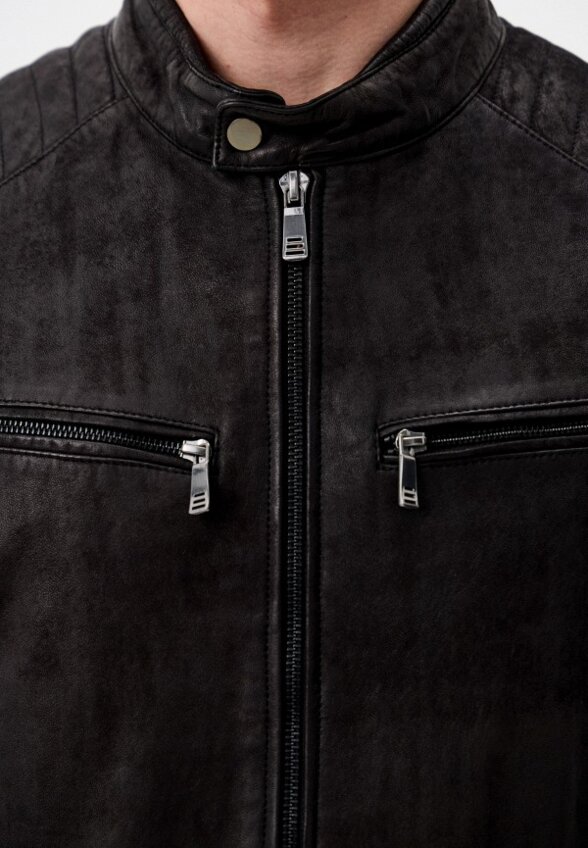 Куртка кожаная Jorg Weber