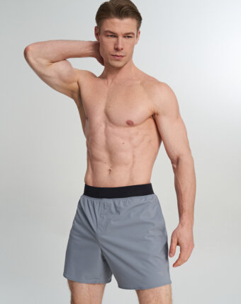 Шорты плавательные мужские Speedo Solid, Серый женщинам