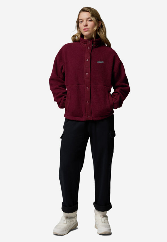 Джемпер флисовый женский Columbia Cloud Point Snap, Красный