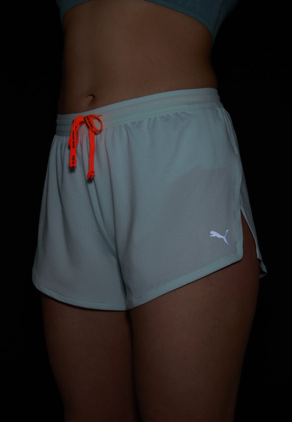 Шорты женские PUMA, Голубой