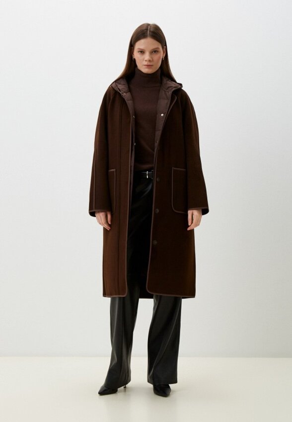 Пальто однобортное Lusio