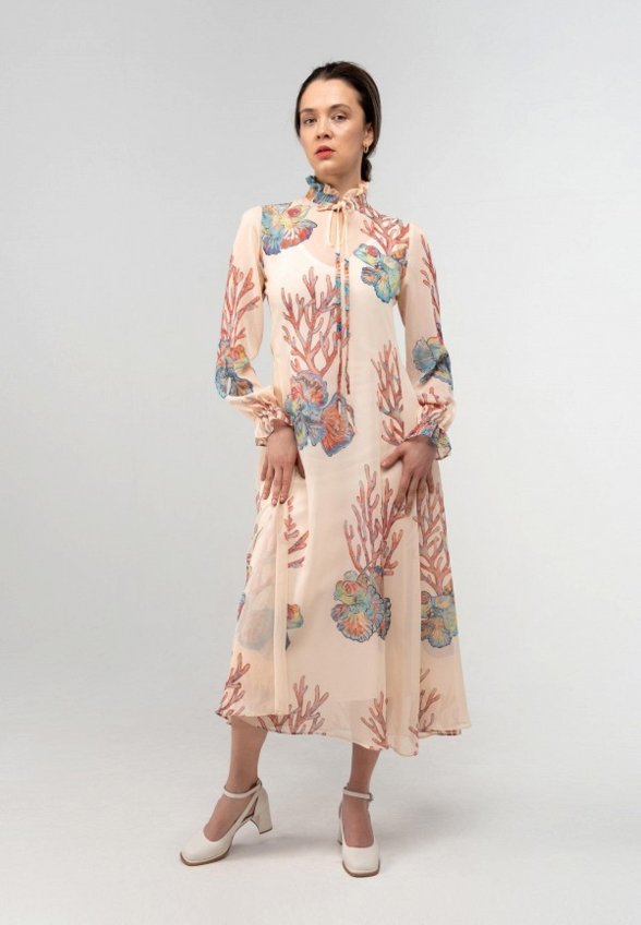 Платье и комбинация Redkoe