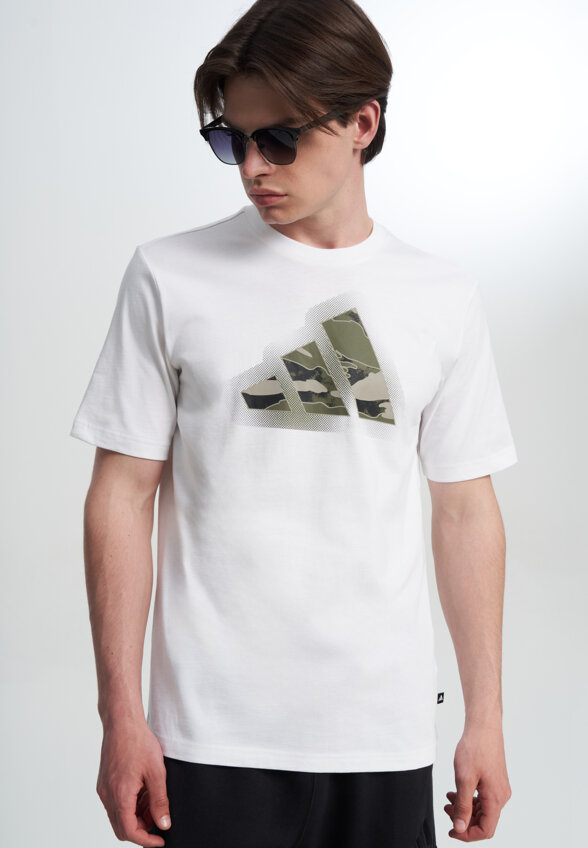 Футболка мужская adidas Camo Mod, Белый