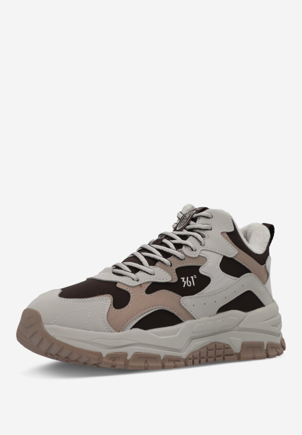 Кроссовки утепленные женские 361° Warm Sports Fashion, Белый