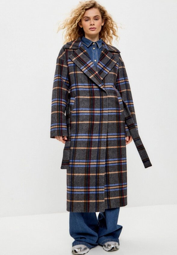 Пальто однобортное Katerina Myachina