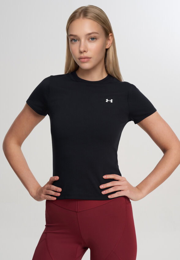 Футболка женская Under Armour Motion Fitted, Черный